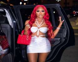 The star often color her hair in different shades.